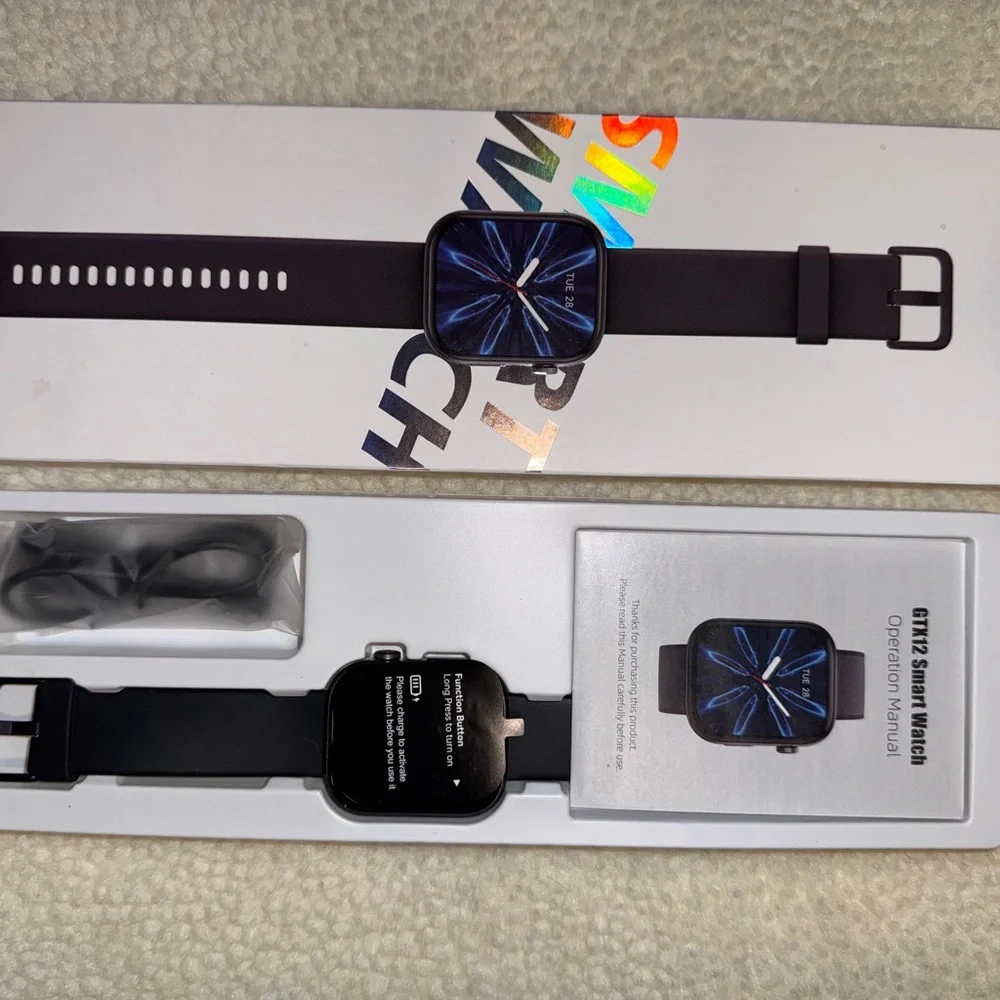 VeryFit Smart Watch with Fitness Tracking, Unsex